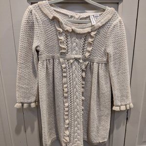Cream Knit Dress